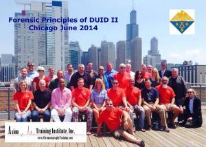 Forensic Chromatography - DUID